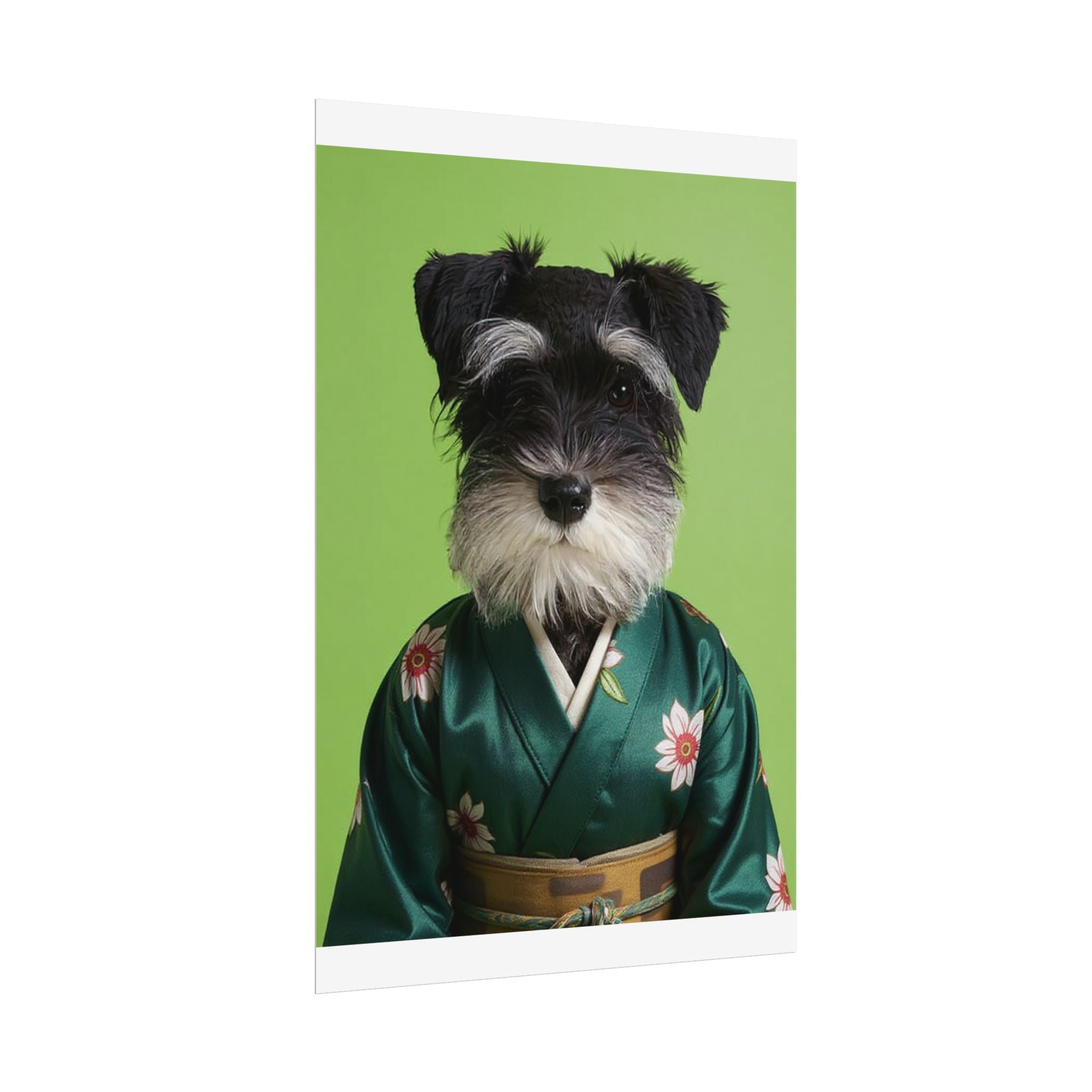 Dog Portrait FinArt - Kimono Vogue - ea5be942