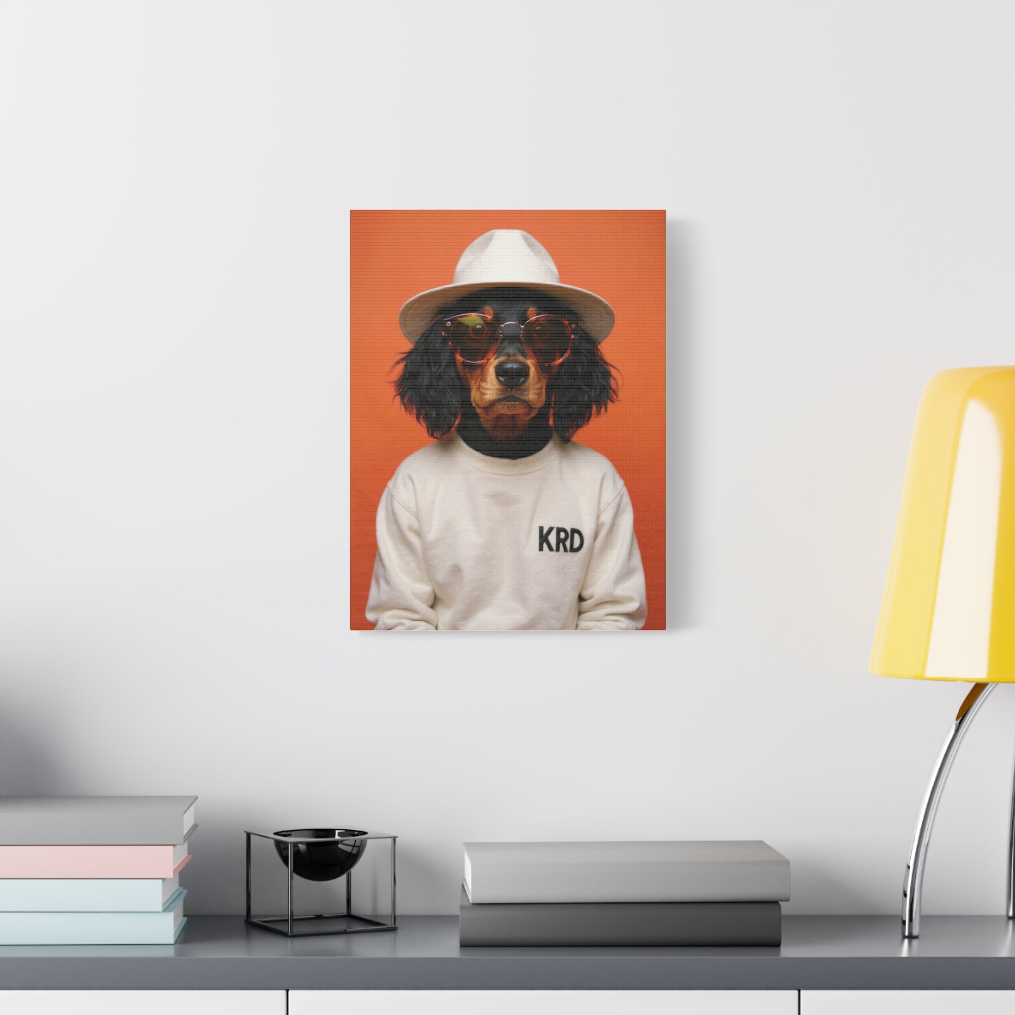 Dog Portrait Canvas - Carlos Style - 94b2b23b
