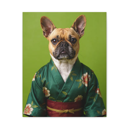 Dog Portrait Canvas - Kimono Vogue - c59f7b78