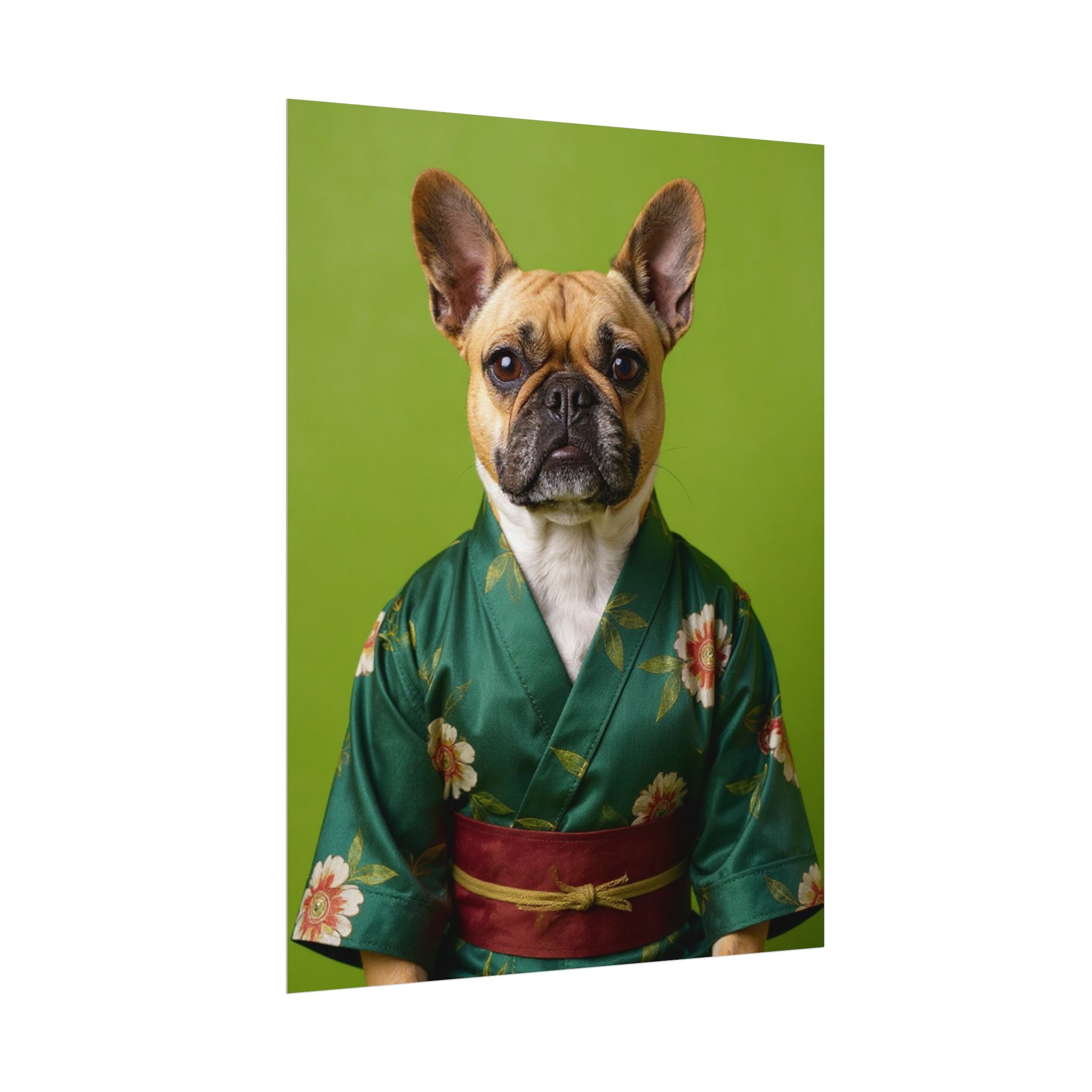 Dog Portrait FinArt - Kimono Vogue - d3f1c255