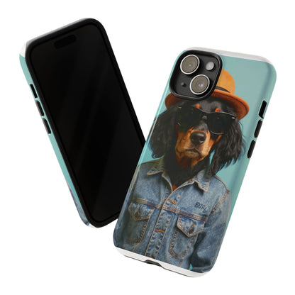 Dog Portrait PhCase - Denim Style - b7cc3925