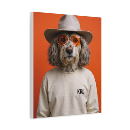 Dog Portrait Canvas - Carlos Style - 514acbdd
