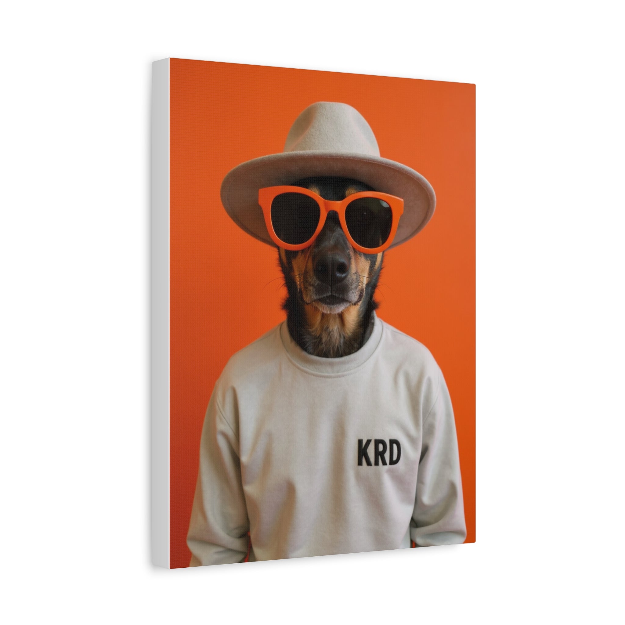 Dog Portrait Canvas - Carlos Style - 91bbc064