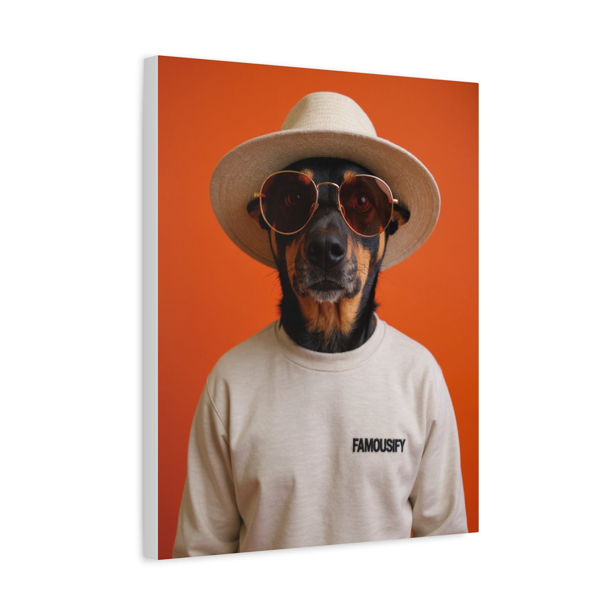 Dog Portrait Canvas - Carlos Style - 3dd04ec1