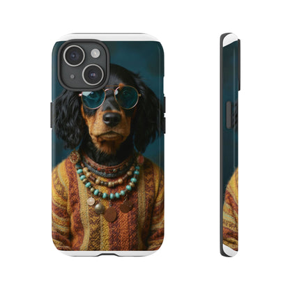 Dog Portrait PhCase - Hippy Style - b226c19d