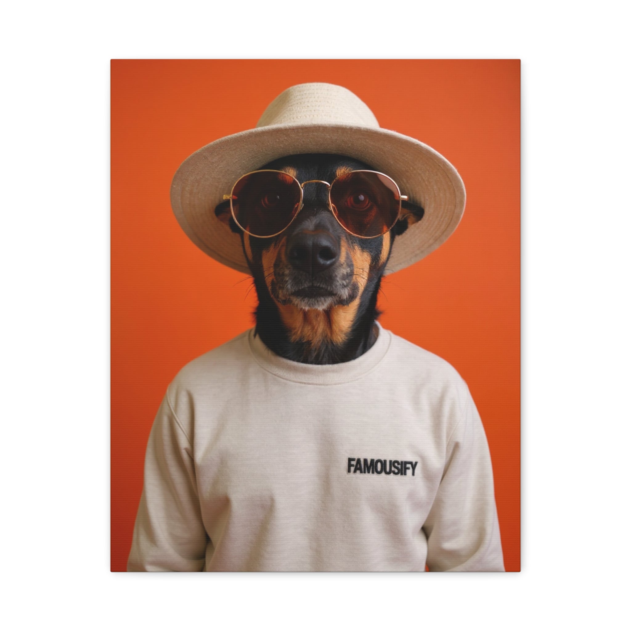 Dog Portrait Canvas - Carlos Style - 3dd04ec1