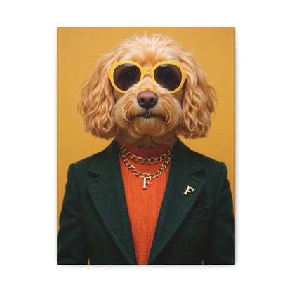 Dog Portrait Canvas - Bettella Style - e4e26ab4