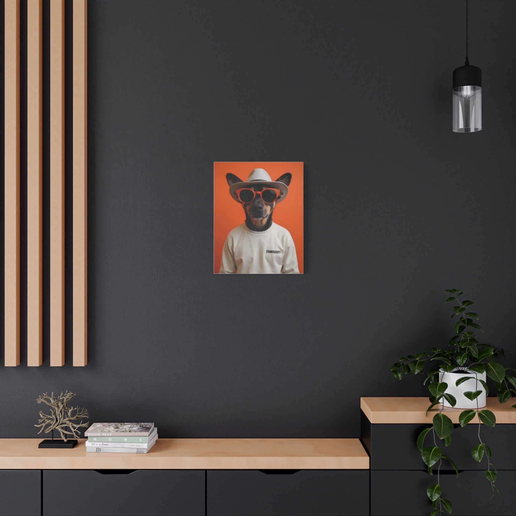 Dog Portrait Canvas - Carlos Style - e4b5dff2