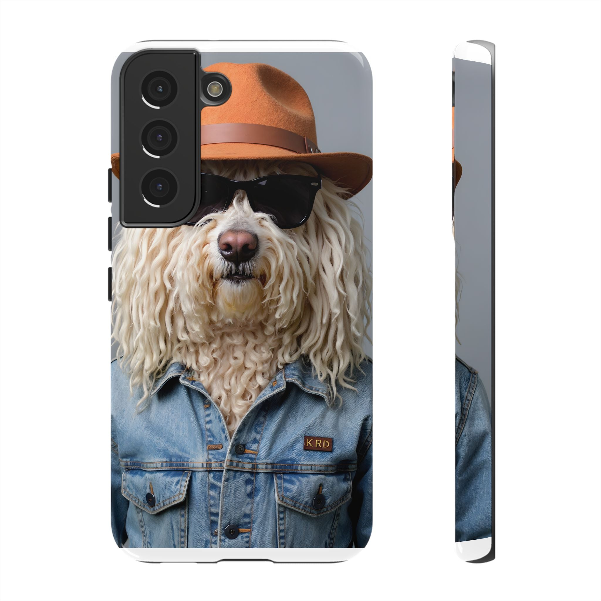 Dog Portrait PhCase - Denim Style - 55268d9c