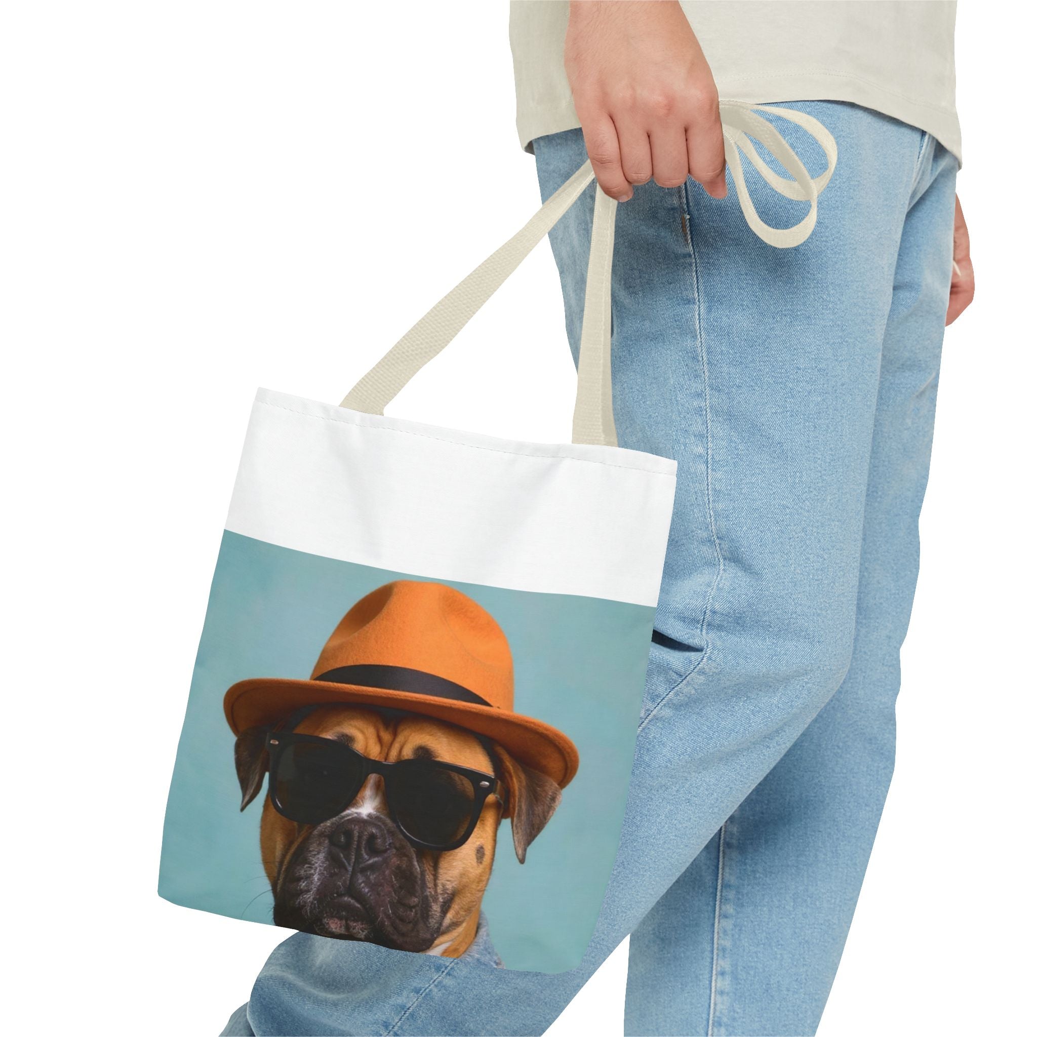 Dog Portrait ToteBg - Denim Style - 6c64aa3b