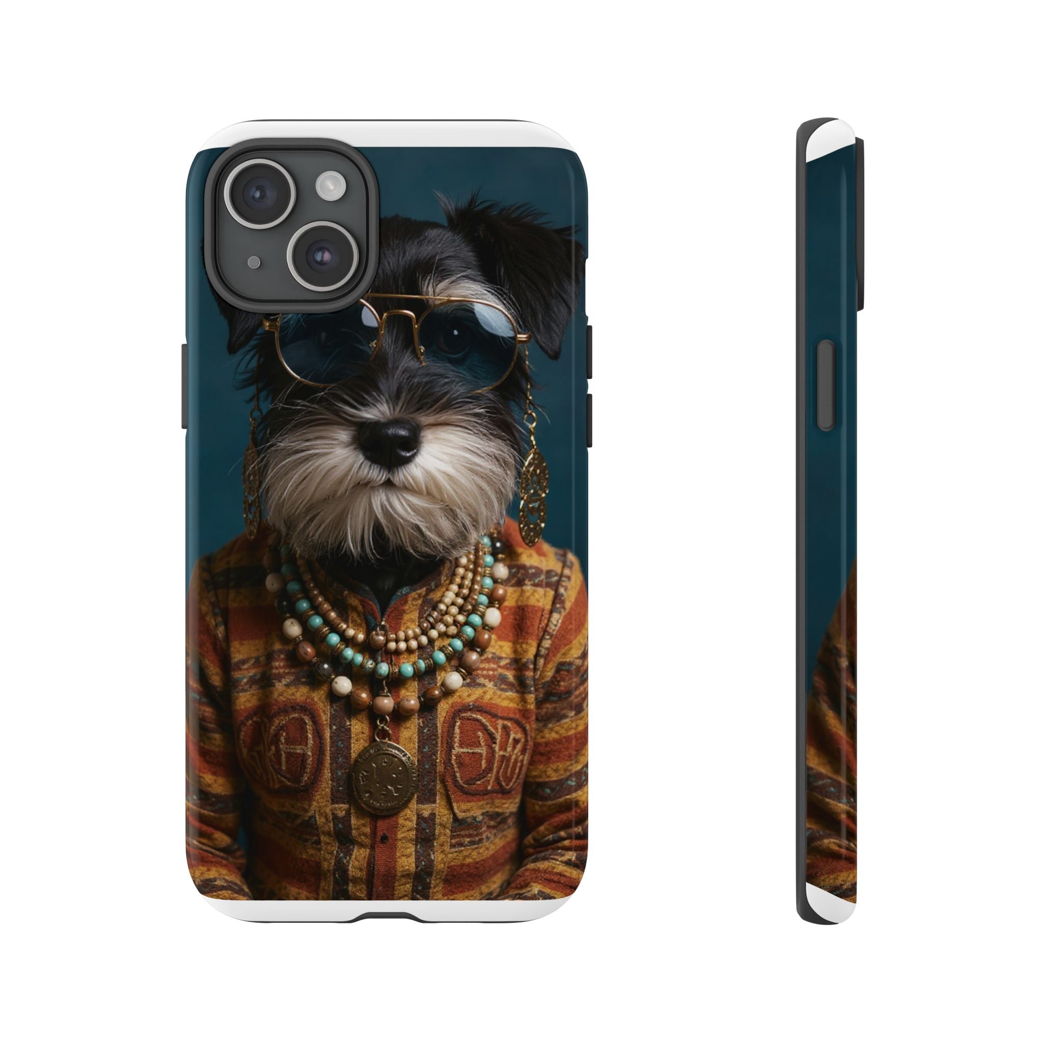 Dog Portrait PhCase - Hippy Style - 7c8aa4b2