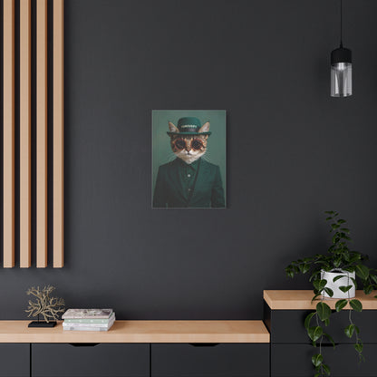 Dog Portrait Canvas - Cat Style - 7a0c4efb