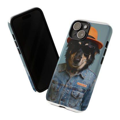 Dog Portrait PhCase - Denim Style - 44e720dd