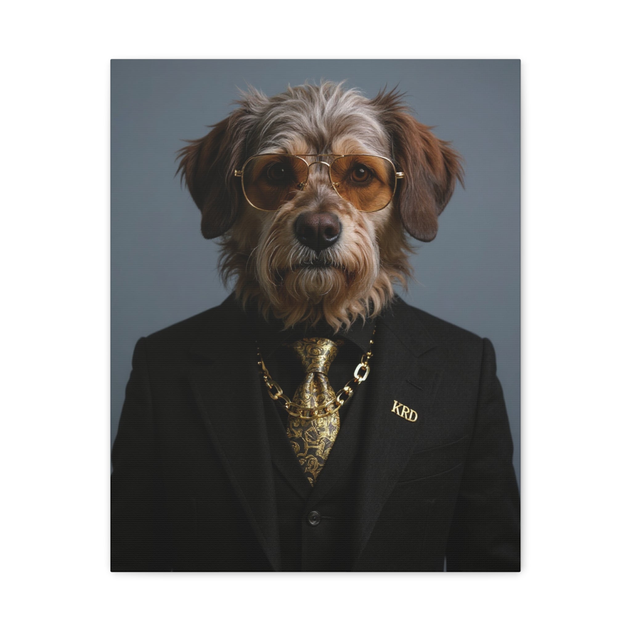 Dog Portrait Canvas - Mateusz Style - f3c6d6c1