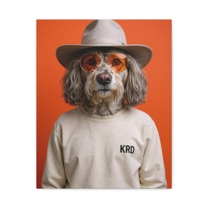 Dog Portrait Canvas - Carlos Style - 514acbdd