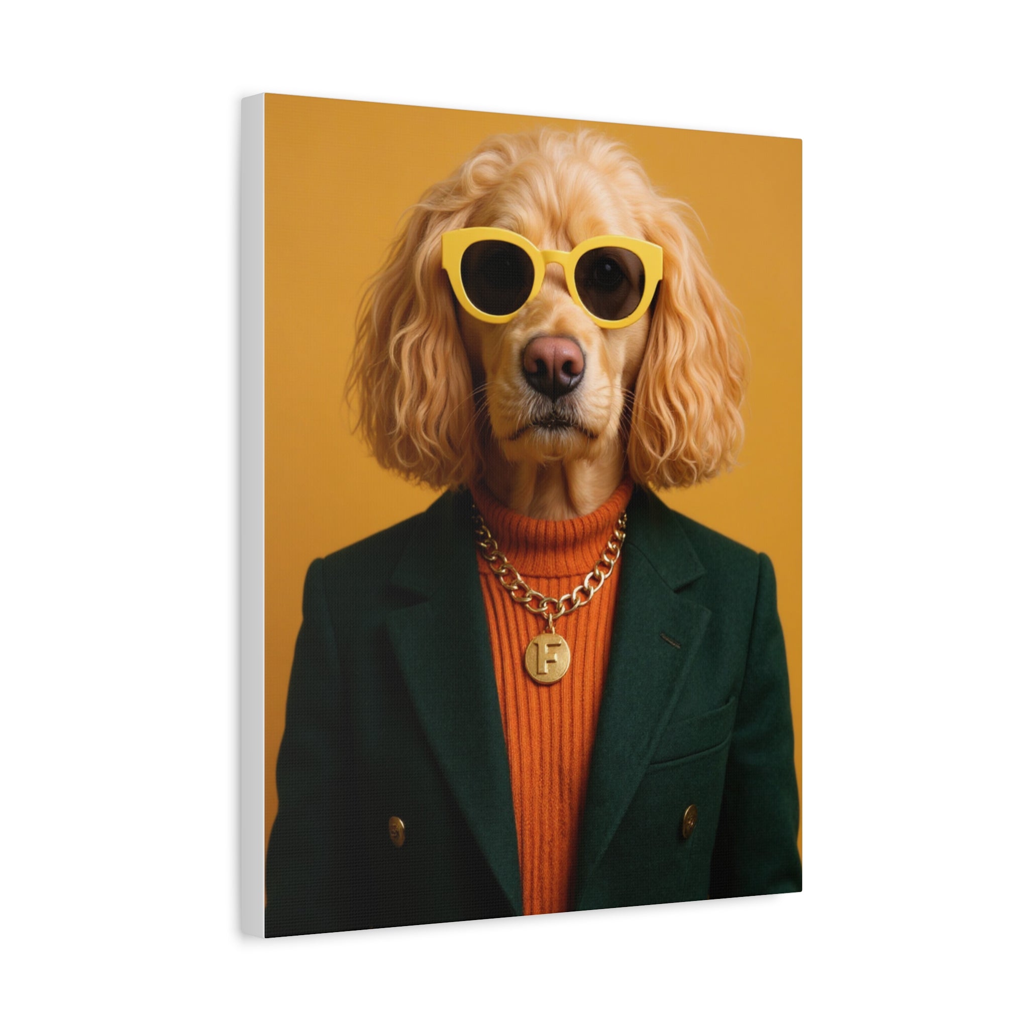 Dog Portrait Canvas - Bettella Style - 6f4628fe