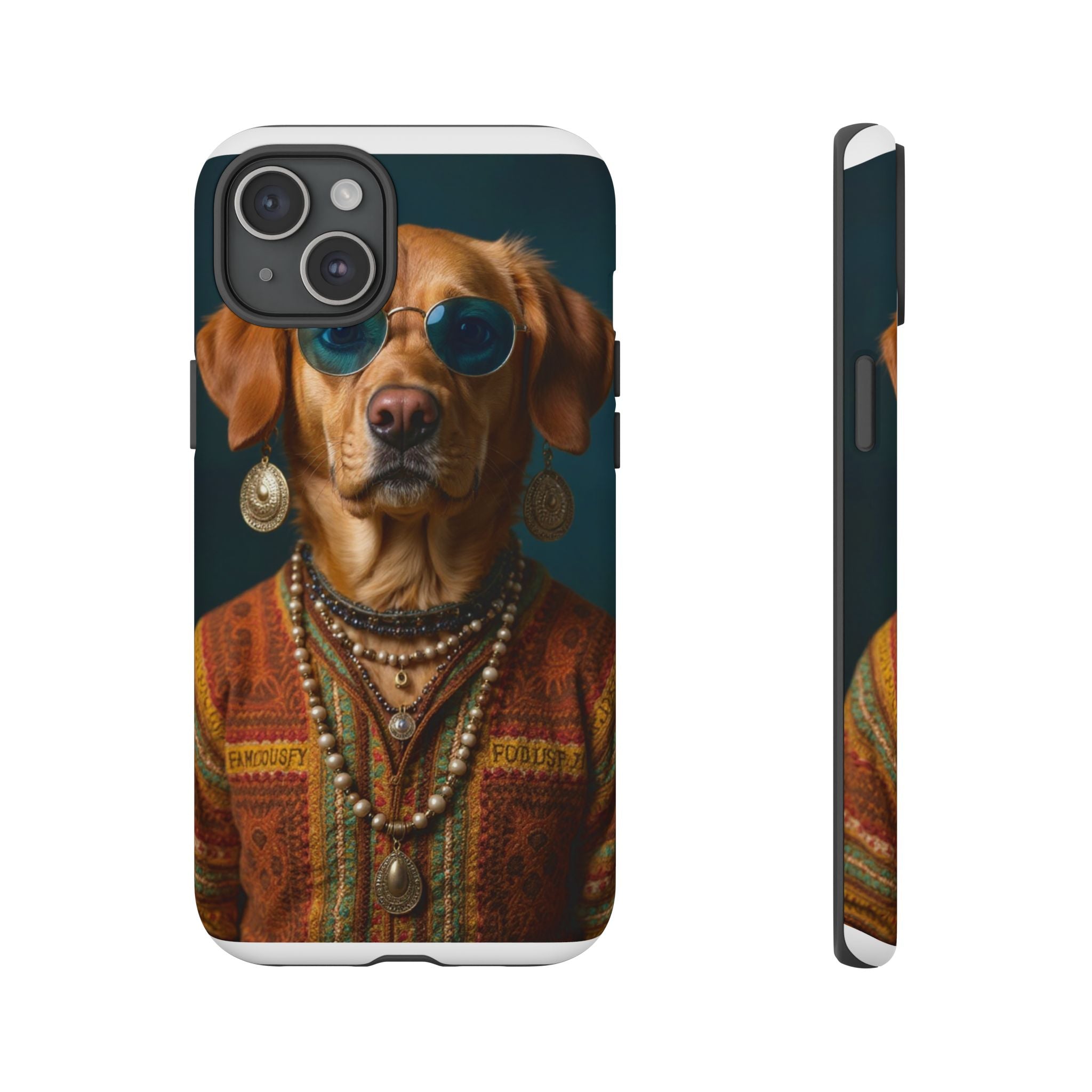 Dog Portrait PhCase - Hippy Style - e5e32dba