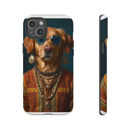 Dog Portrait PhCase - Hippy Style - e5e32dba