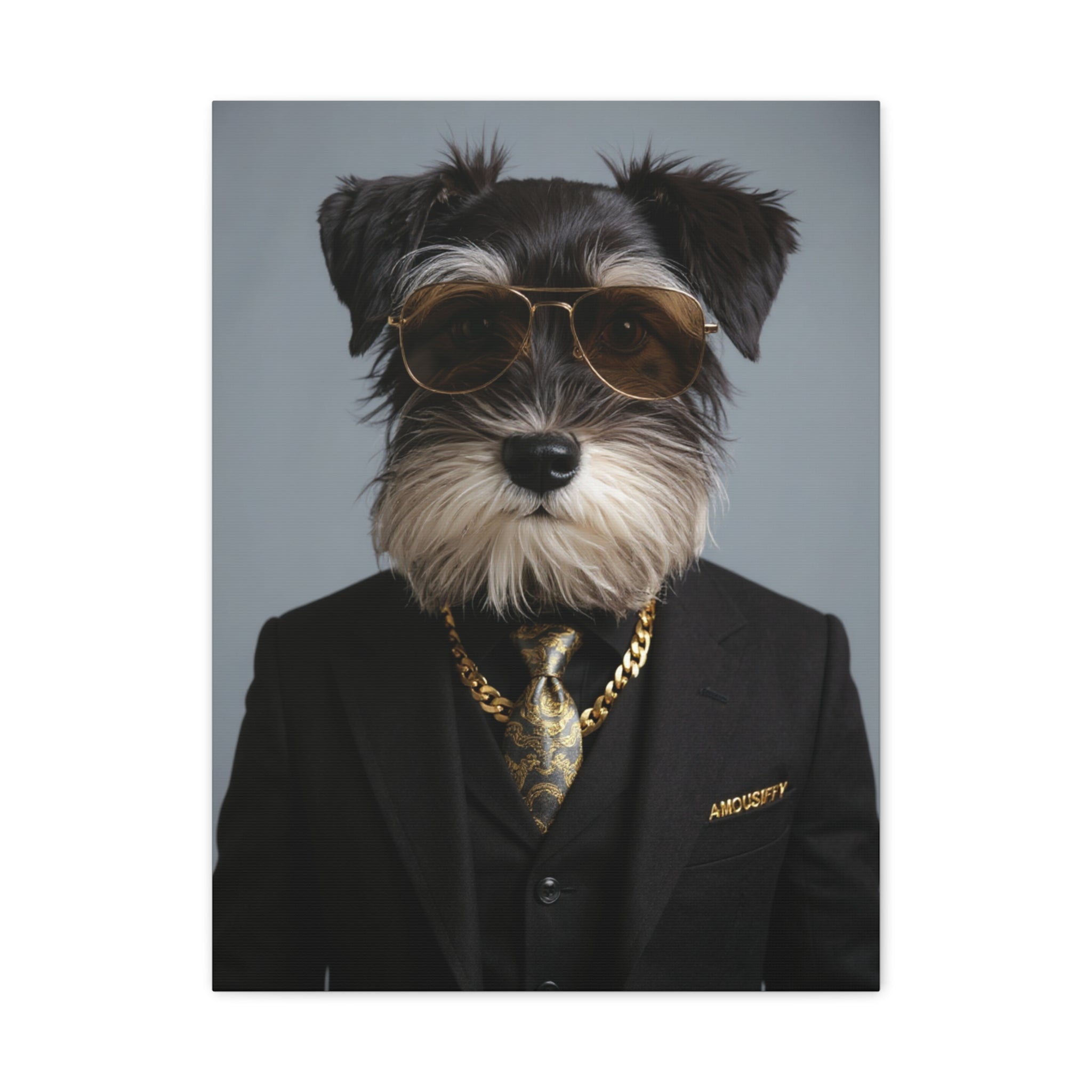 Dog Portrait Canvas - Mateusz Style - cecd72f6