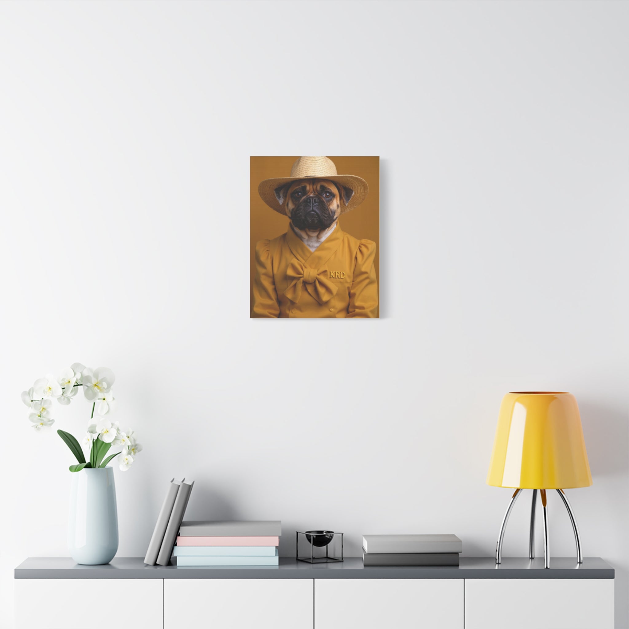 Dog Portrait Canvas - Luisa Style - 04b4de49