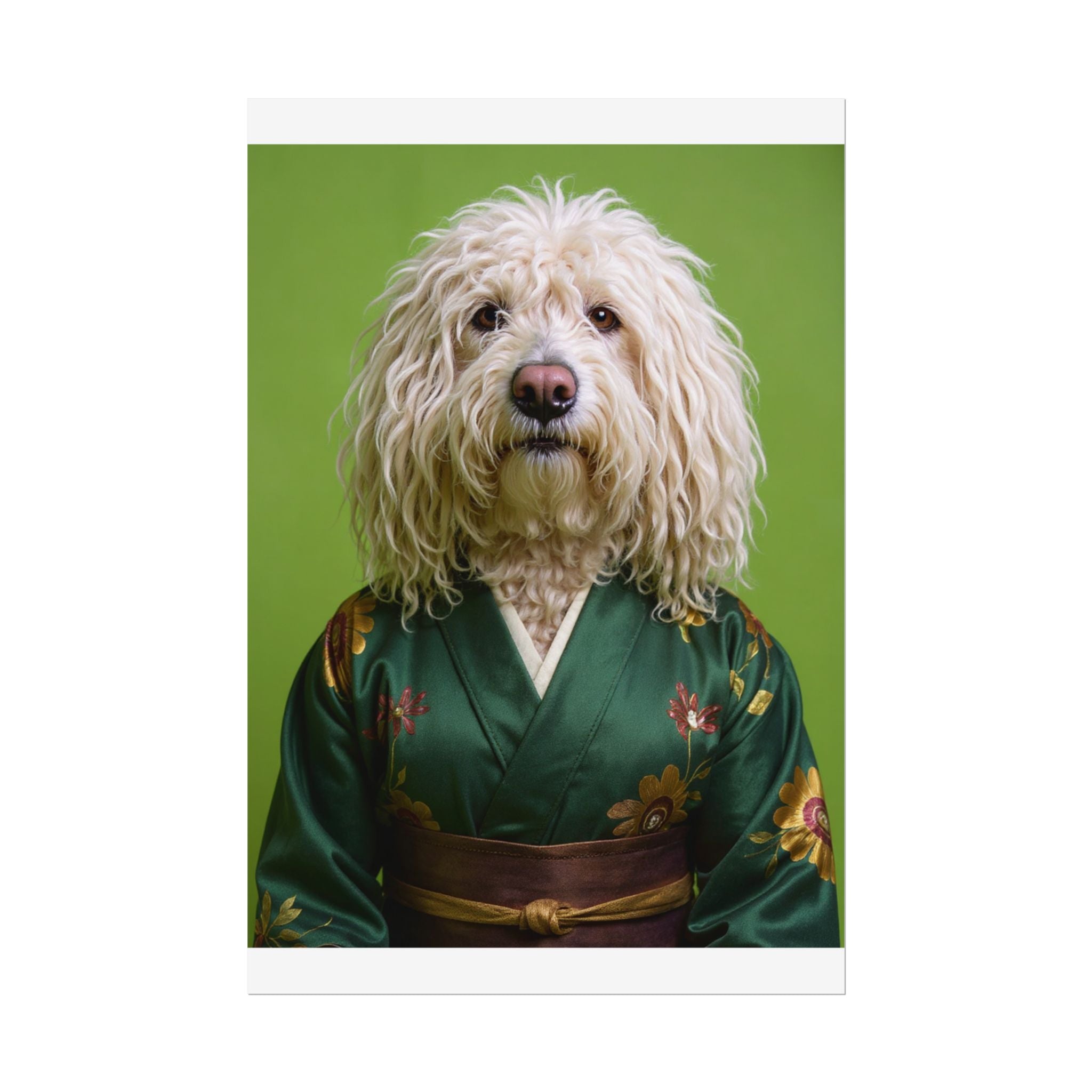 Dog Portrait FinArt - Kimono Vogue - dcc3b56d