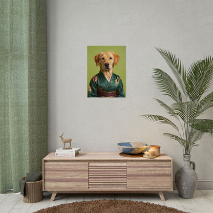 Dog Portrait FinArt - Kimono Vogue - b56d339f