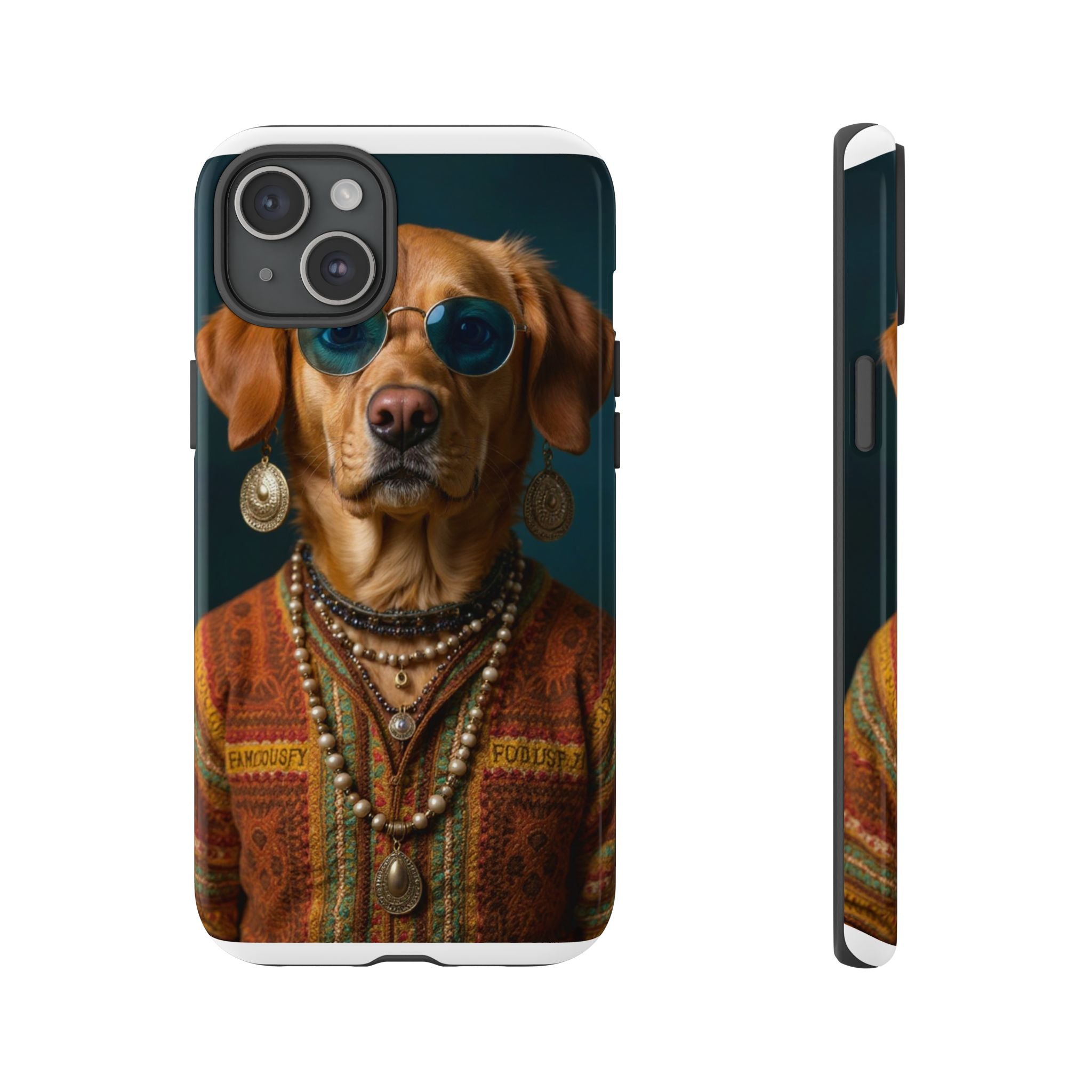 Dog Portrait PhCase - Hippy Style - e5e32dba