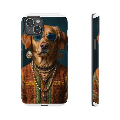 Dog Portrait PhCase - Hippy Style - e5e32dba