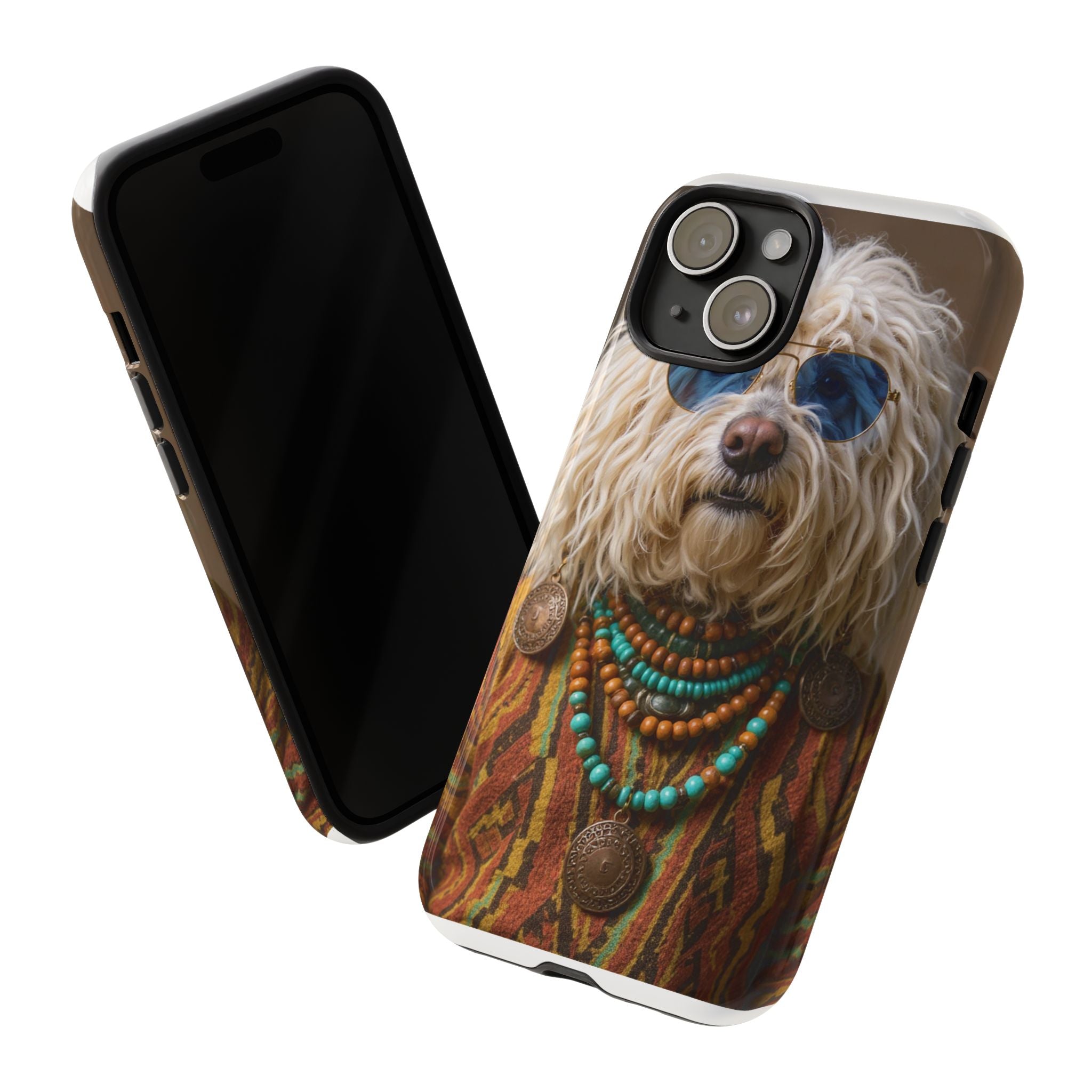 Dog Portrait PhCase - Hippy Style - ee7bb745