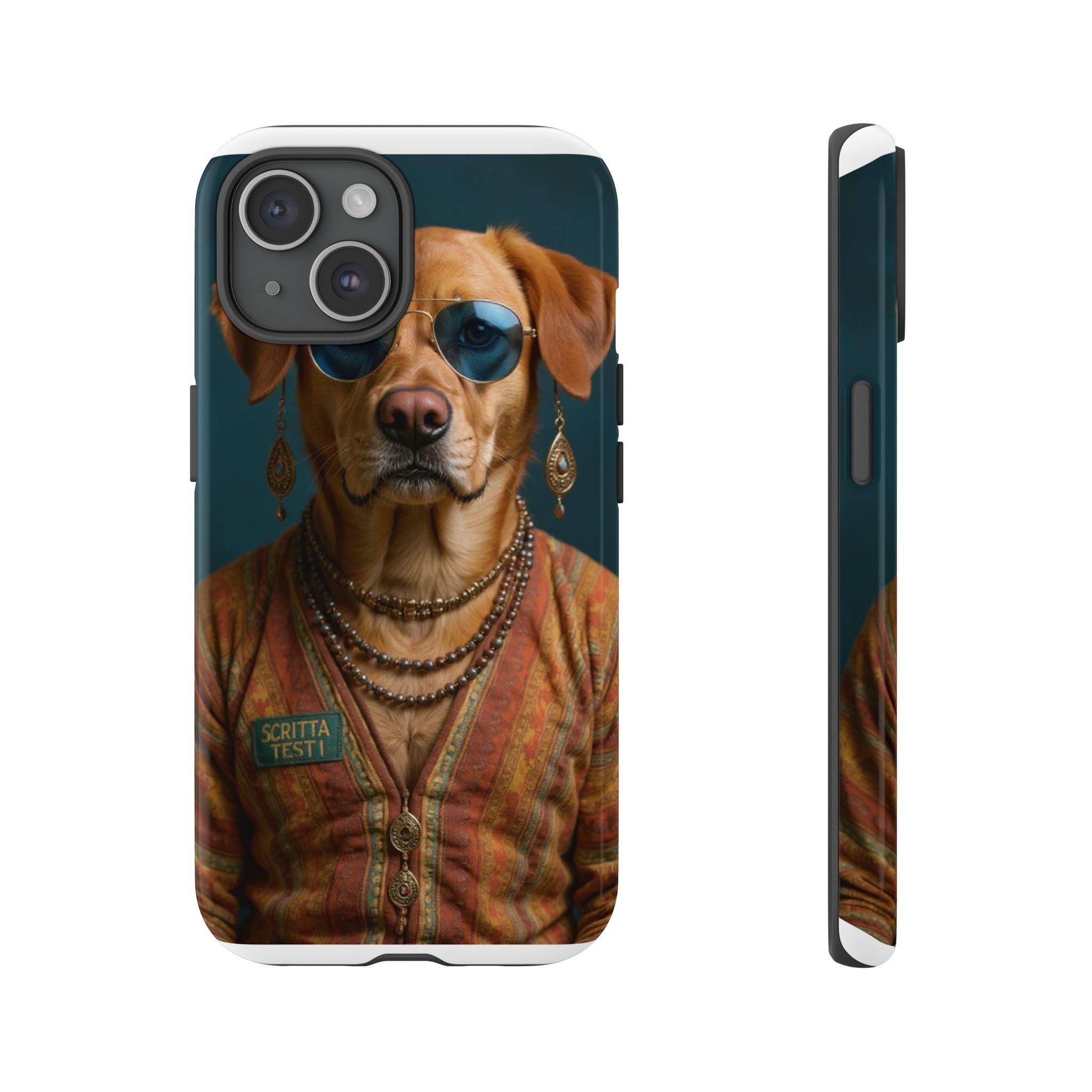Dog Portrait PhCase - Hippy Style - 83940e37