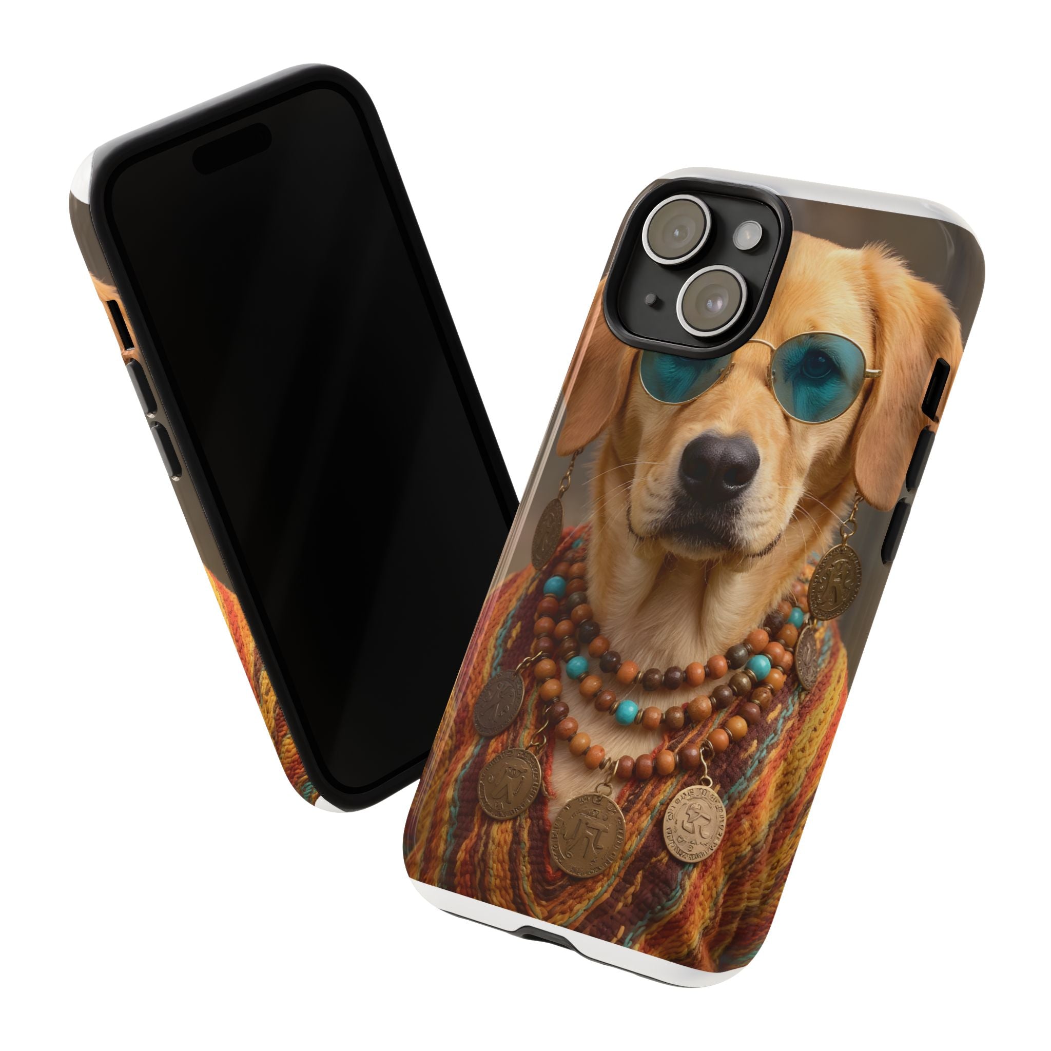 Dog Portrait PhCase - Hippy Style - 1a1bab08