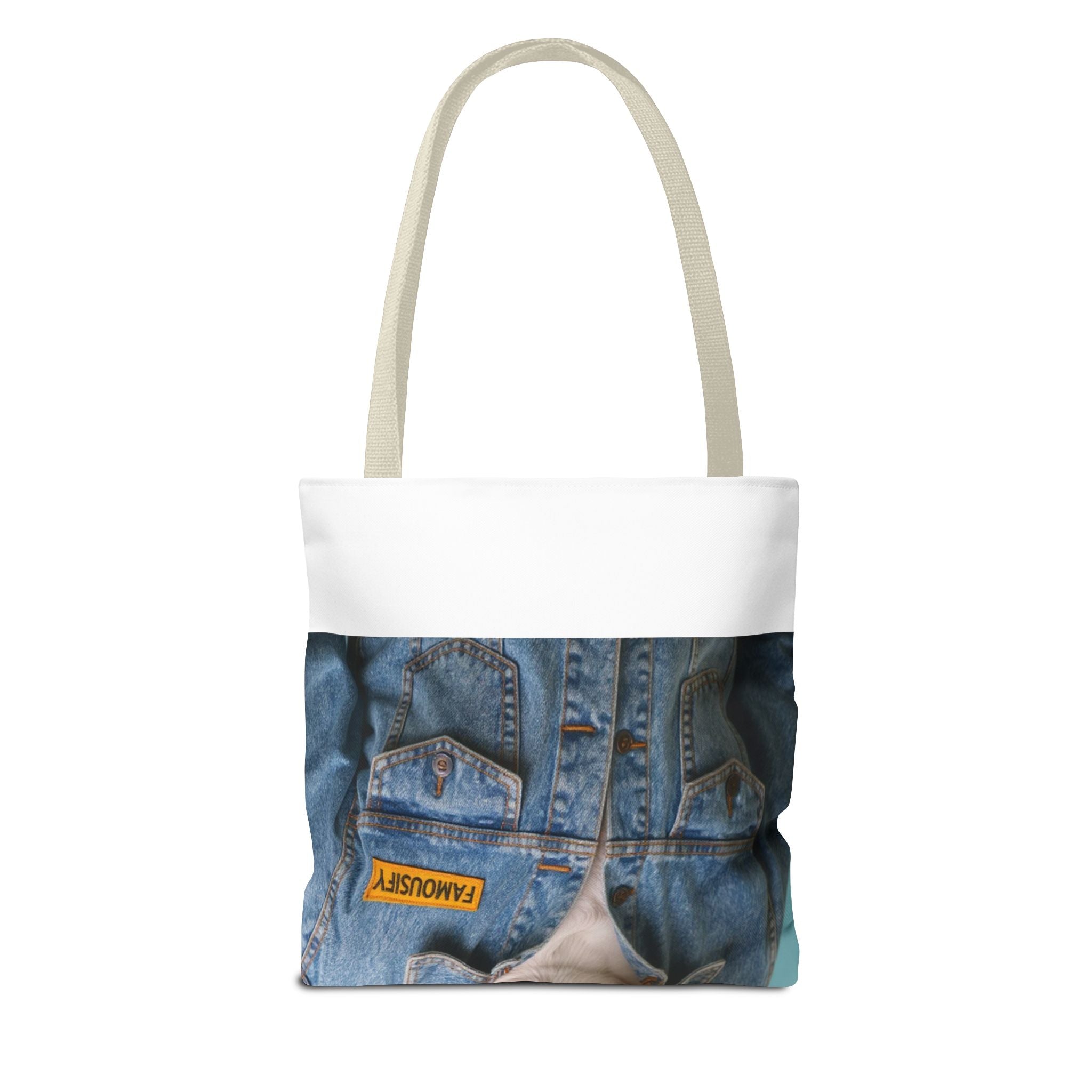 Dog Portrait ToteBg - Denim Style - 6c64aa3b