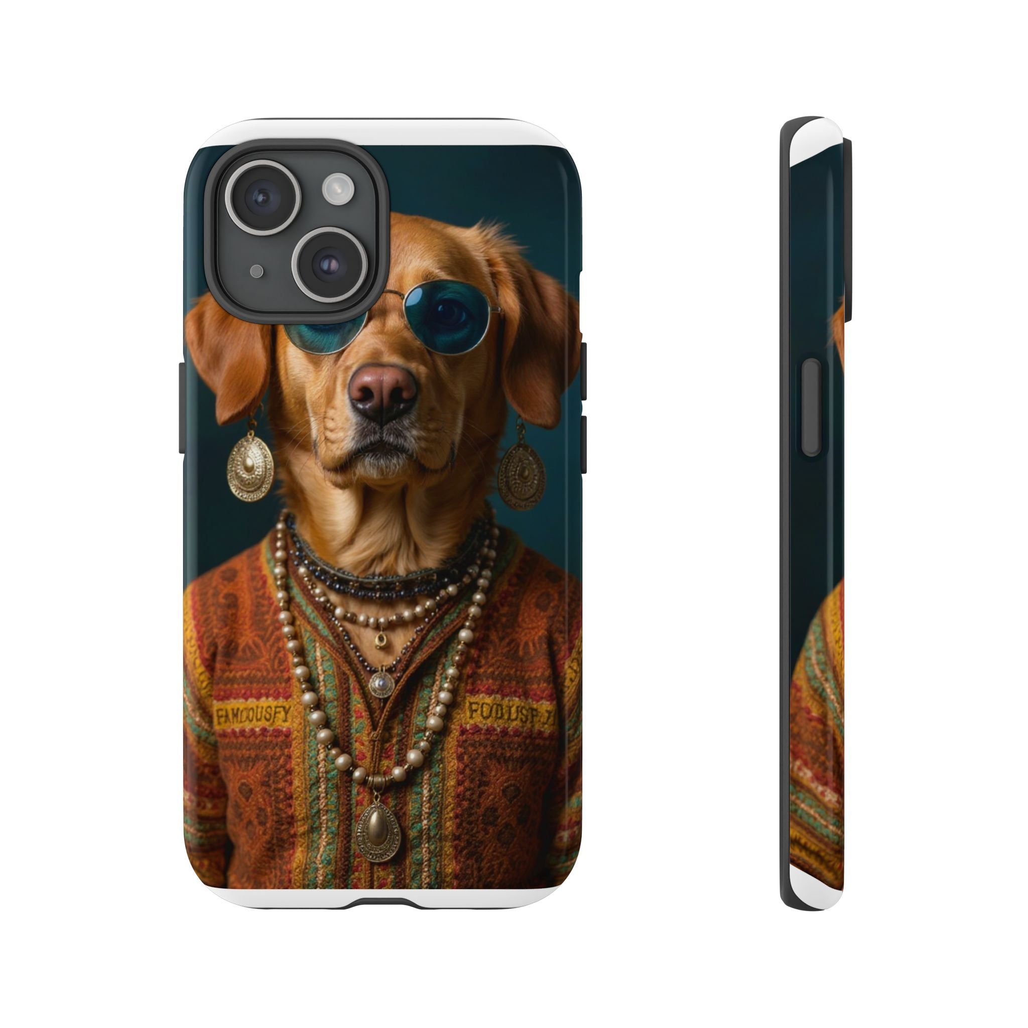 Dog Portrait PhCase - Hippy Style - e5e32dba