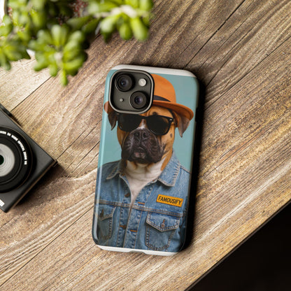Dog Portrait PhCase - Denim Style - ecefb00a