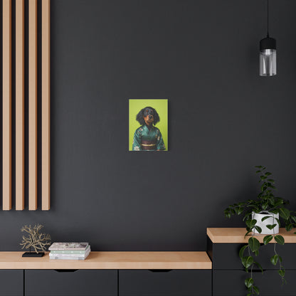 Dog Portrait Canvas - Kimono Vogue - 423db7fb