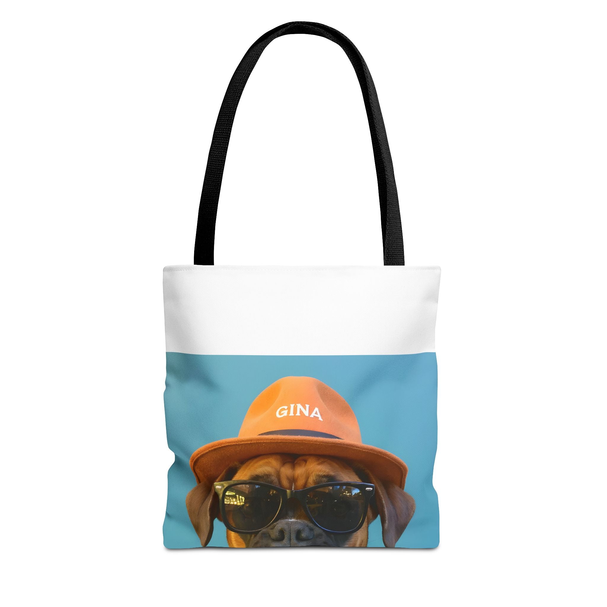 Dog Portrait ToteBg - Denim Style - f82322ec