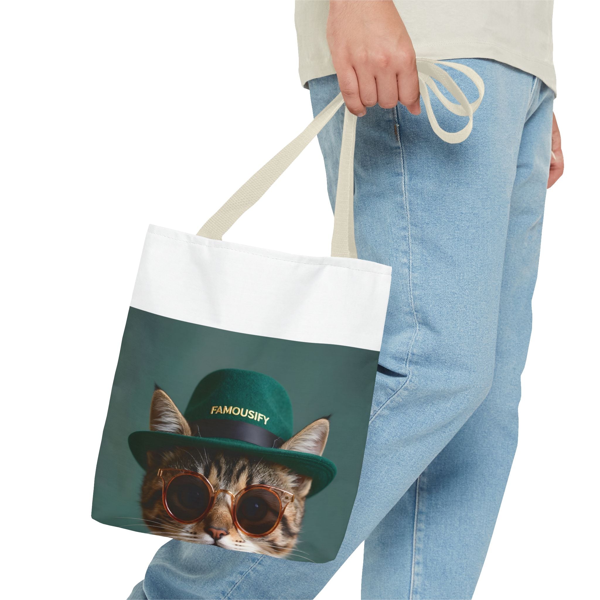 Dog Portrait ToteBg - Cat Style - 8ddf1b68