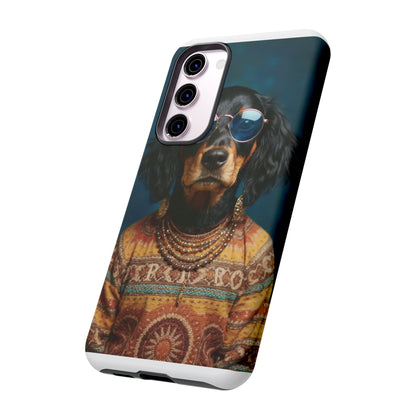 Dog Portrait PhCase - Hippy Style - e13b194d
