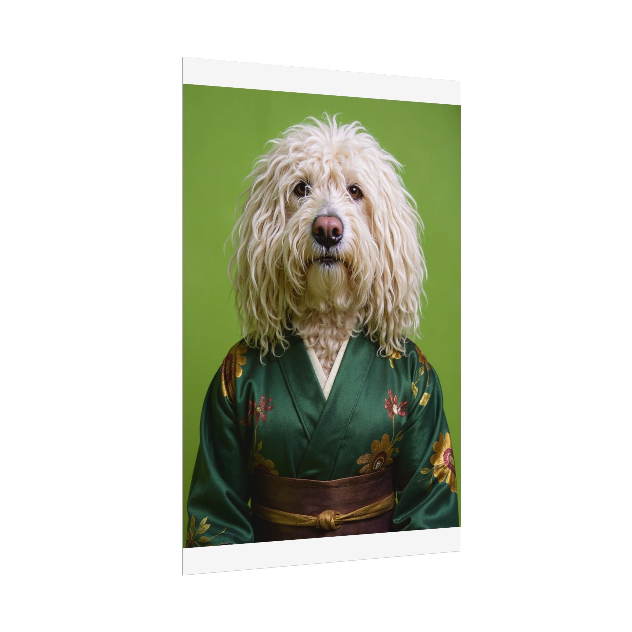 Dog Portrait FinArt - Kimono Vogue - dcc3b56d