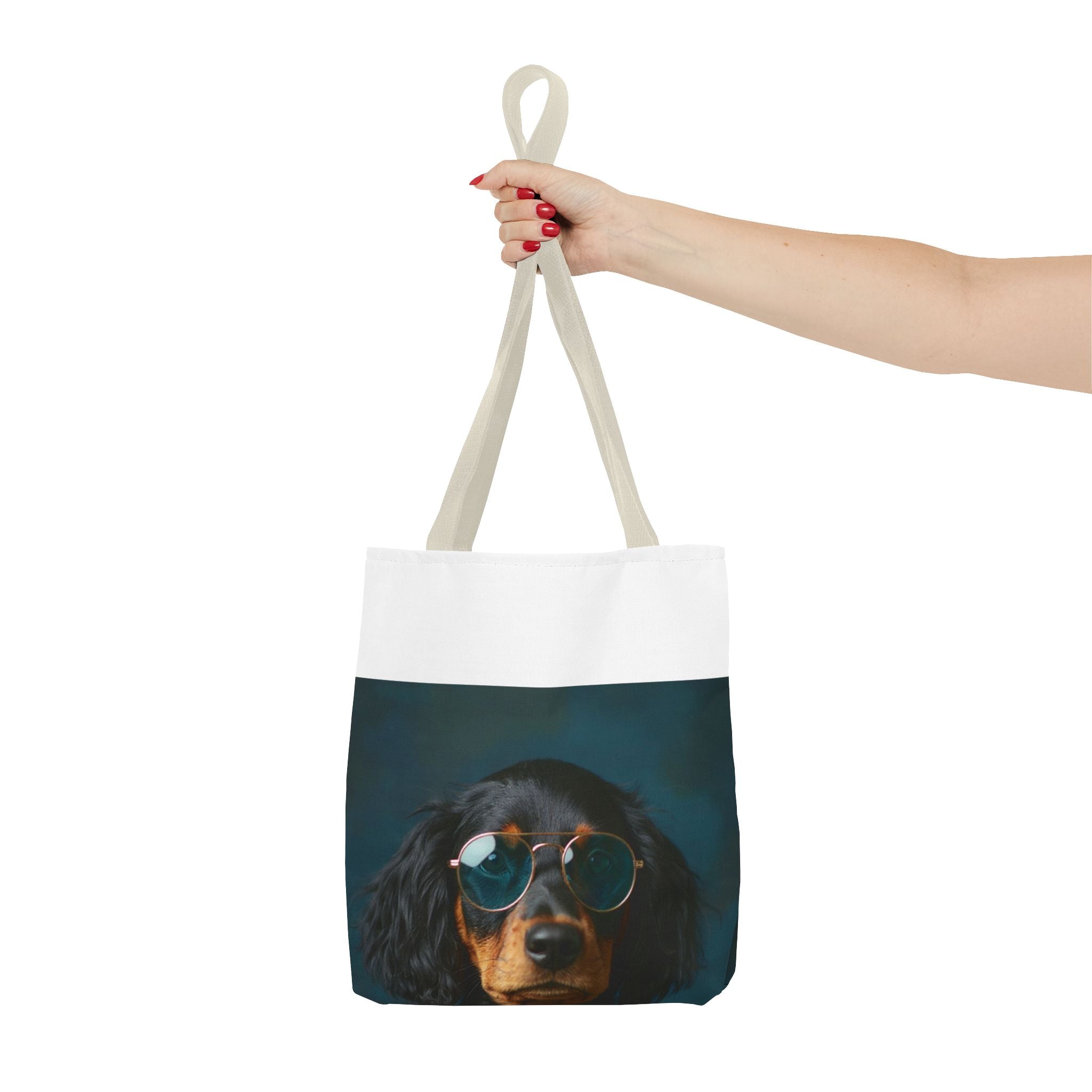 Dog Portrait ToteBg - Hippy Style - 347b1bd3