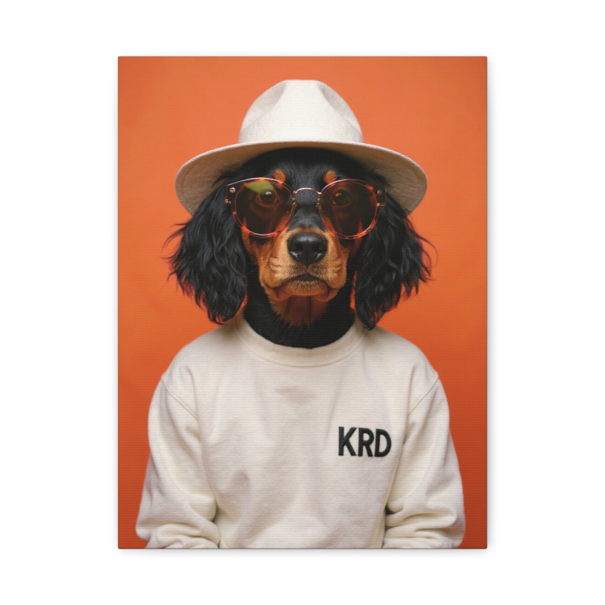 Dog Portrait Canvas - Carlos Style - 94b2b23b