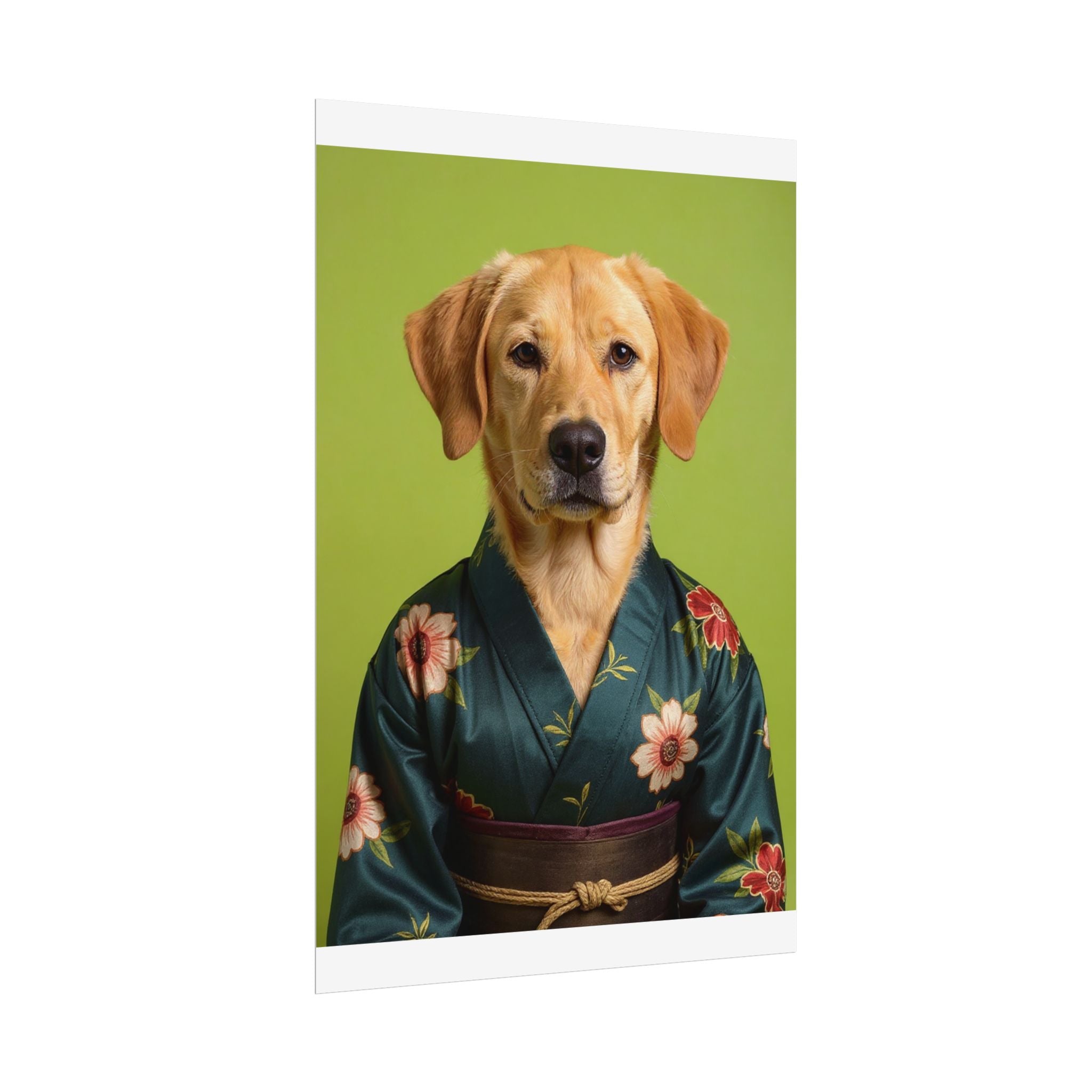 Dog Portrait FinArt - Kimono Vogue - 44f4e583