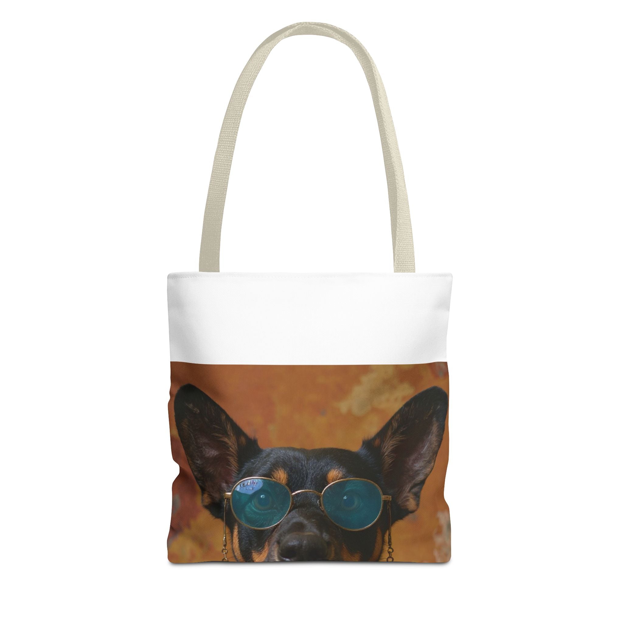 Dog Portrait ToteBg - Hippy Style - 125d40e4