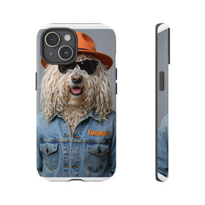 Dog Portrait PhCase - Denim Style - 2b67a892