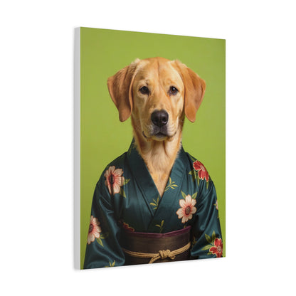 Dog Portrait Canvas - Kimono Vogue - 9c104be1