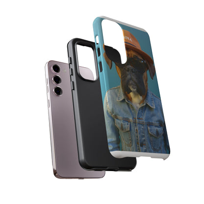 Dog Portrait PhCase - Denim Style - 80a6cbbd