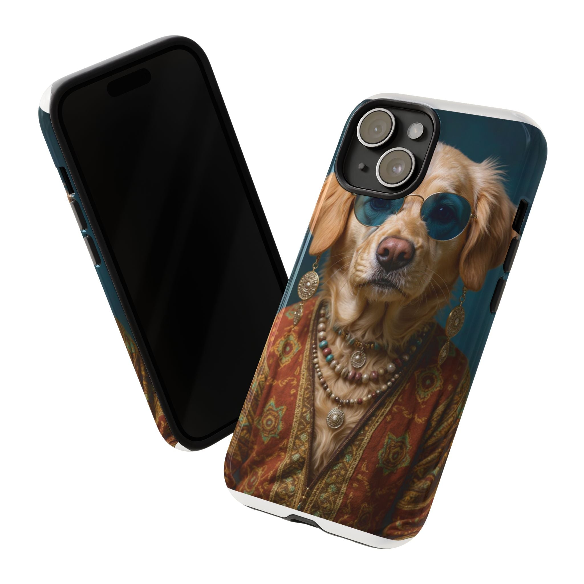 Dog Portrait PhCase - Hippy Style - c0b2c063