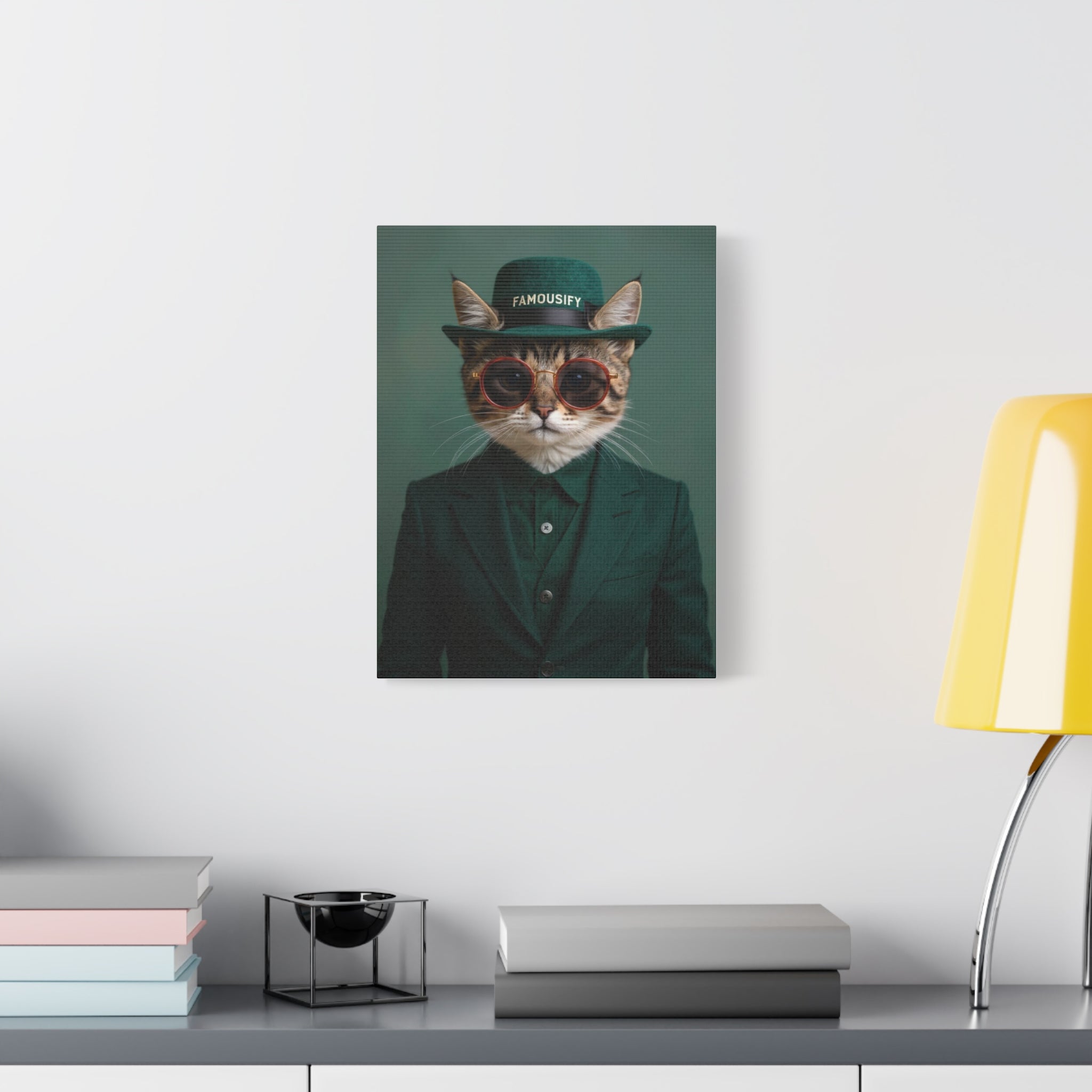 Dog Portrait Canvas - Cat Style - 7a0c4efb